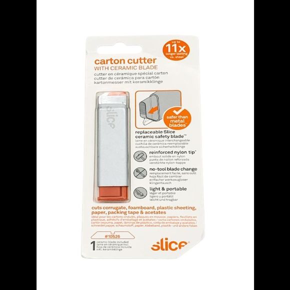 Slice Ceramic Carton Cutters Durable Safer Blade Design - Picture 1 of 1